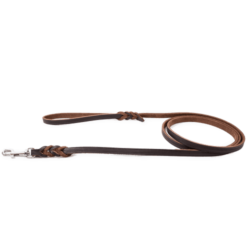 Läderkoppel Hera Brun 12 mm x 180cm