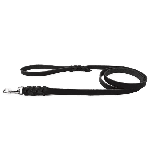 Läderkoppel Hera Svart 18 mm x 180 cm