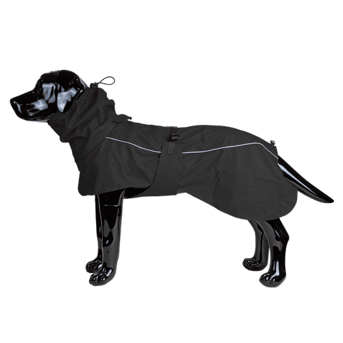 Regntäcke Drop, 2XL, 55cm, Svart