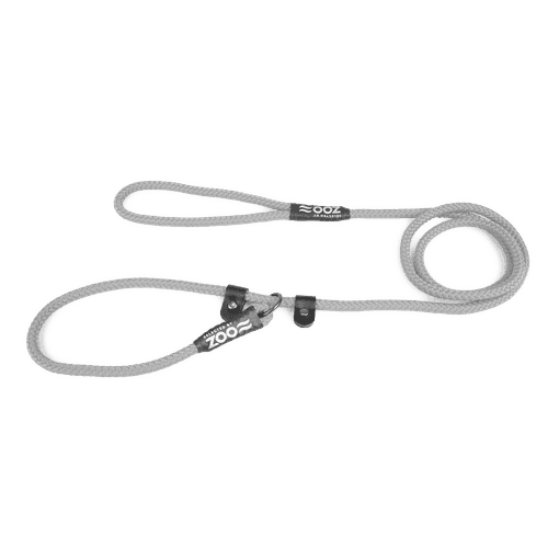 Retrieverkoppel Rufus Φ9 mm x 160 cm Grå