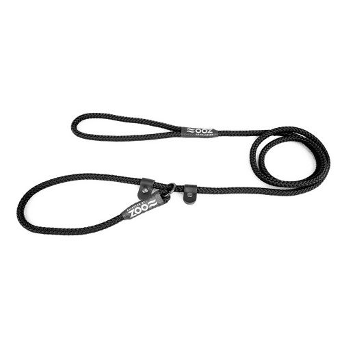Retrieverkoppel Rufus Φ9 mm x 160 cm Svart