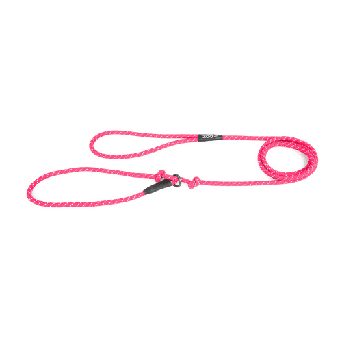 Retrieverkoppel Rufus rep Φ6 mm x 160 cm Rosa