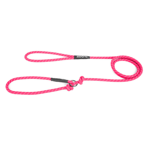Retrieverkoppel Rufus rep Φ8 mm x 160 cm Rosa