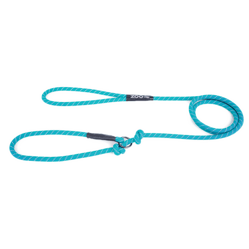 Retrieverkoppel Rufus rep Φ8 mm x 160 cm Turkos