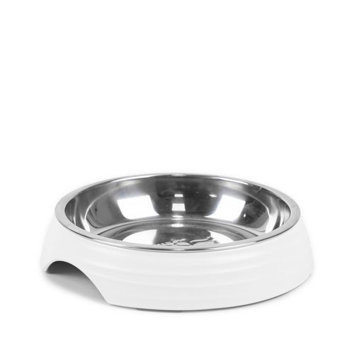 Ripple Kattmatskål Vit - 200 ml