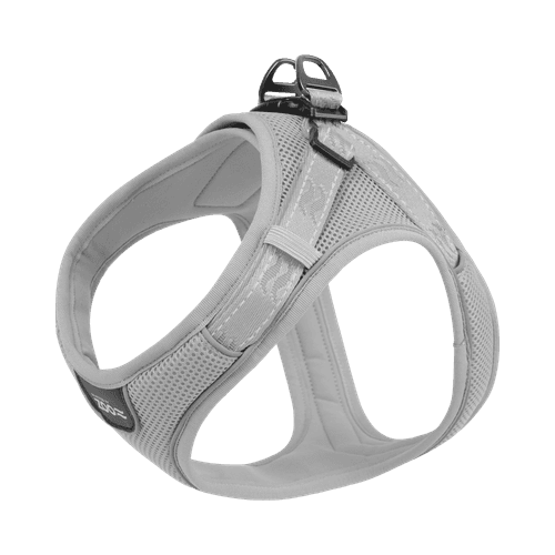 Sele Rufus Soft ställbar S Hals 20 mm x 34-44 cm Bröst 20 mm x 46-54 cm Grå