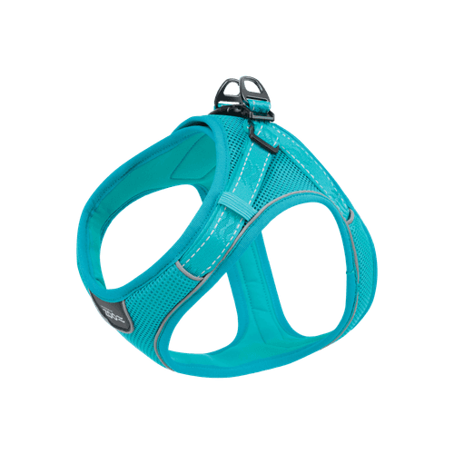 Sele Rufus Soft ställbar XXS Hals 15 mm x 24-30 cm Bröst 15 mm x 30-38 cm Turkos