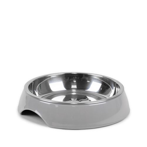 Solid Kattmatskål Grå - 200 ml