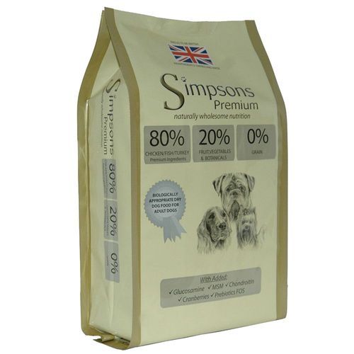Simpsons Premium 80/20 Mixed Meat & Fish - 12 kg