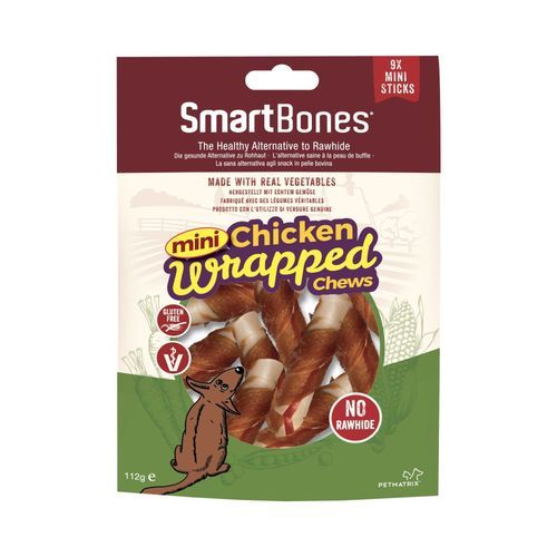 SmartBones Chicken Wrapped Sticks - Mini / 9-pack