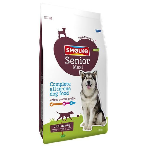 Smølke Dog Senior Maxi - 12 kg