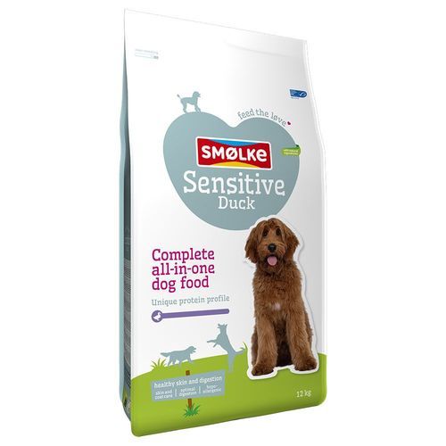Smølke Dog Sensitive med anka - Ekonomipack: 2 x 3 kg