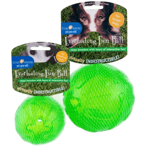 Everlasting Fun Ball Green 9 cm