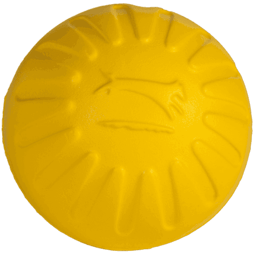 Fantastic Foam Ball Yellow 9 cm - Hund - Hundleksaker & Spel - Bollar för hundlek - StarMark - ZOO.se