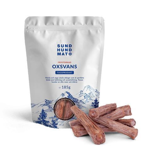 Sund Hundmat Frystorkad Oxsvans 185g