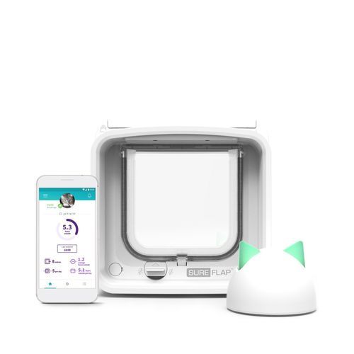 SureFlap Microchip Cat Flap Connect - Kattlucka + Hub