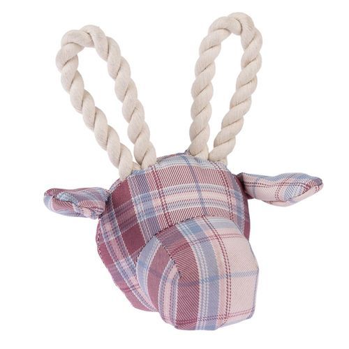 TIAKI Giraff med rep hundleksak - Stl. M: L 27 x B 14 x H 23 cm