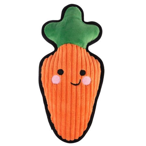 TIAKI Happy Carrot Tough hundleksak - L 29 x B 14 x H 6,5 cm
