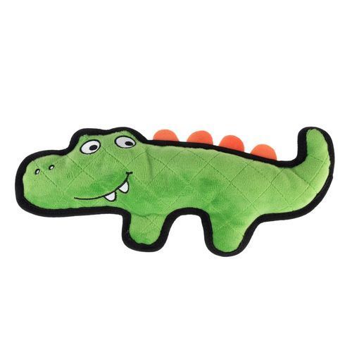 TIAKI Happy Croco Tough hundleksak - L 33 x B 14 x H 5 cm