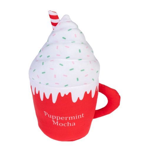 TIAKI hundleksak "Puppermint Mocha" - L 25 x B 17 x H 11 cm