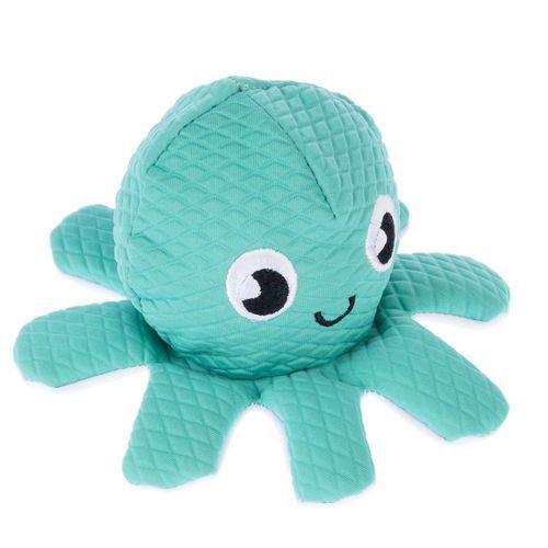 TIAKI Octopus gosedjur för hundar - Ø 9,5 x H 16,5 cm