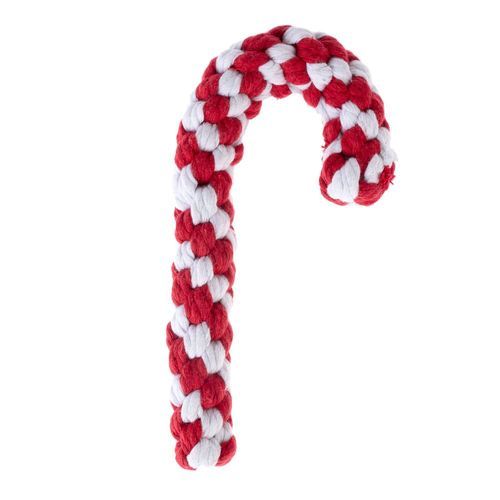 TIAKI polkagris hundleksak - L 19 x B 9 x H 3 cm