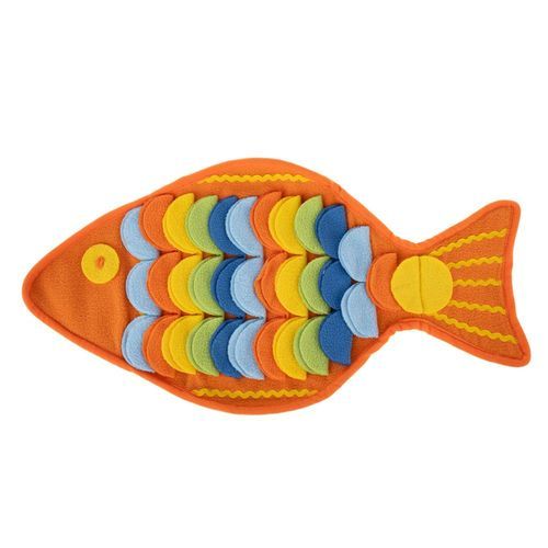 TIAKI Rainbow Fish snuffelmatta - ca L 48 x B 25 cm