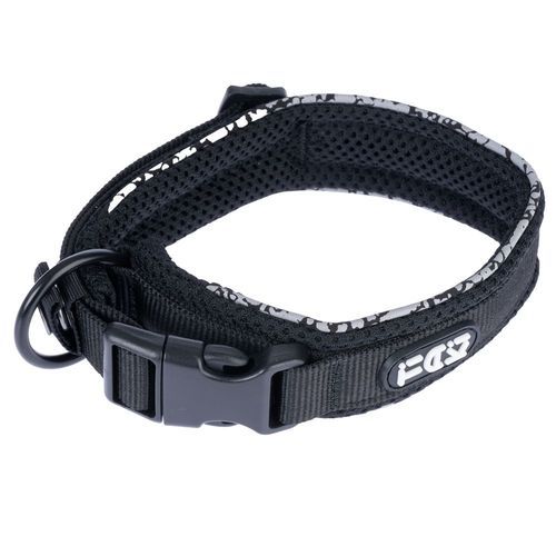 TIAKI reflekterande halsband - Storlek S: 25 - 35 cm halsomkrets, 15 mm bred