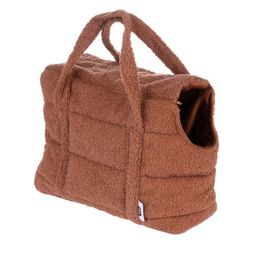 TIAKI Teddy bärväska för hundar - koppar: ca L 40 x B 20 x H 30 cm