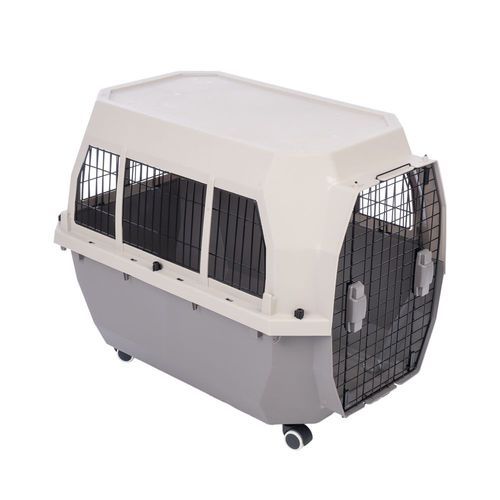 TIAKI transportbur med hjul - Storlek S: B 54,5 x D 72,5 x H 62 cm