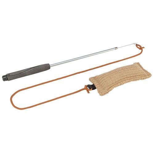 Trixie dummy med spö - ca L 230 cm