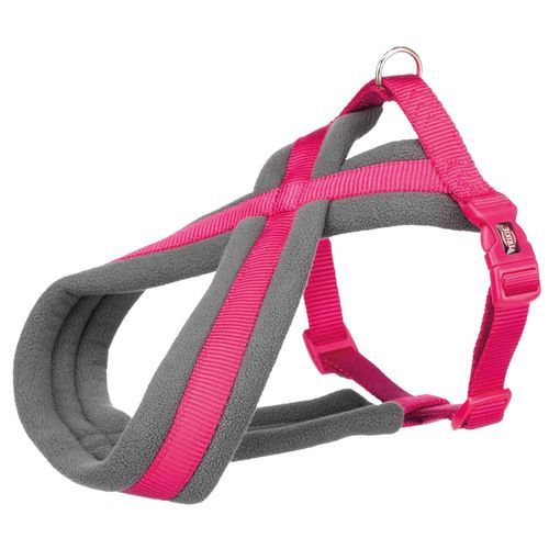 Trixie Premium Touring sele, fuchsia - Stl. L: 60–100 cm bröstomfång