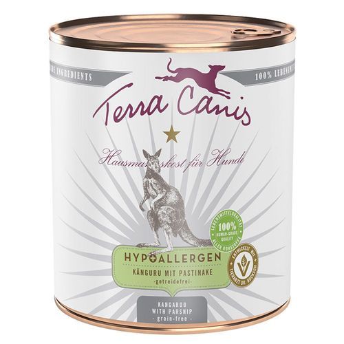 Terra Canis Hypoallergenic 6 x 800 g - Känguru med palsternacka