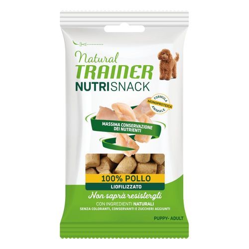 Natural Trainer Nutri Snack Frystorkade Bitar Puppy & Adult 20 g - Kyckling