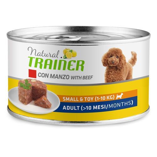 Natural Trainer Small & Toy Adult - Ekonomipack: 24 x 150 g kyckling