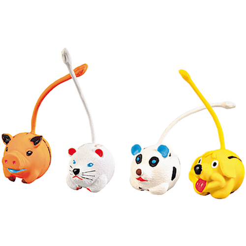 Assortment Animal Toy Balls Latex Mix Ø 6 cm - Hund - Hundleksaker & Spel - Latex - Trixie - ZOO.se