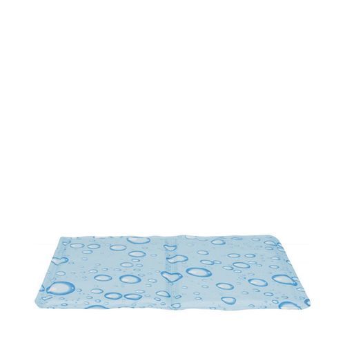 Bubblig Kyldyna För Hund 65x50 cm - Blå Kylmatta Med Gel