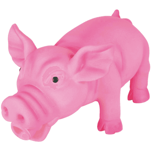 Dog Toy Latex Pig Polyester Filling Mix 23 cm