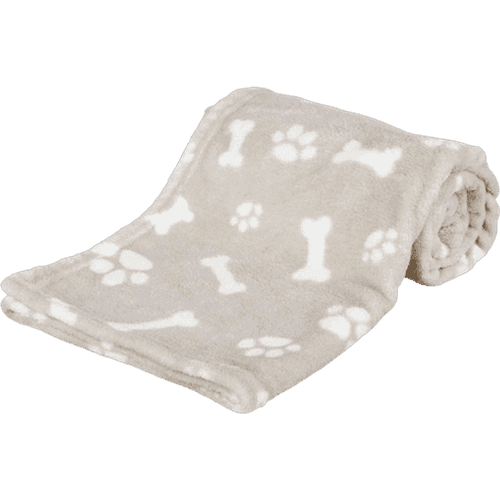 Kenny Blanket, Plush 75x50 cm, Beige