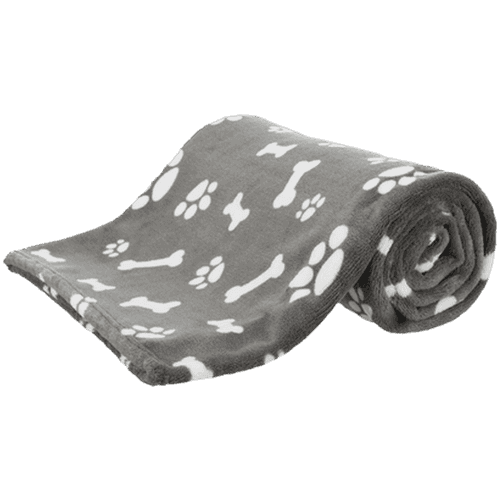 Kenny Blanket, Plush 75x50 cm, Grey