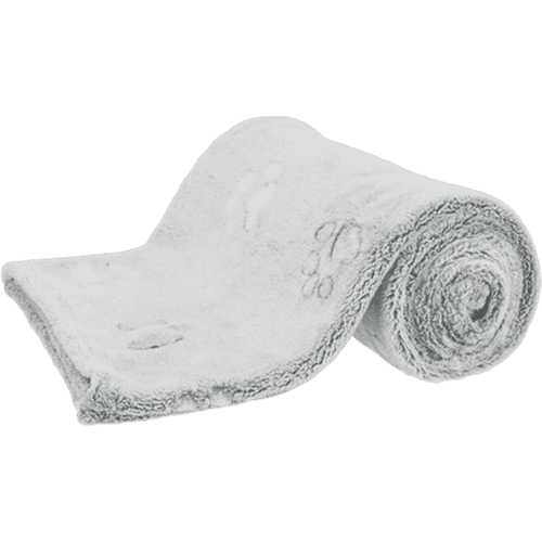 Nando Blanket Fleece Gray 150 x 100 cm