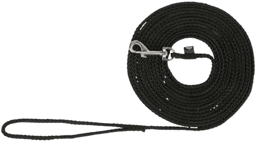 Spårlina, nylon, 15 m/ø 5 mm, svart - Hund - Hundträning & Bruksspår - Spårlinor - Trixie - ZOO.se