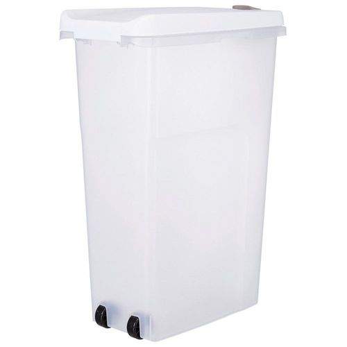 Trixie Fodertunna Transparent/Vit (40 l)