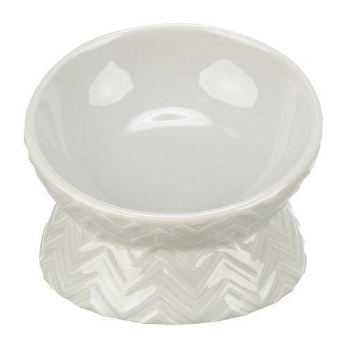 Trixie Kattmatskål Upphöjd Vit