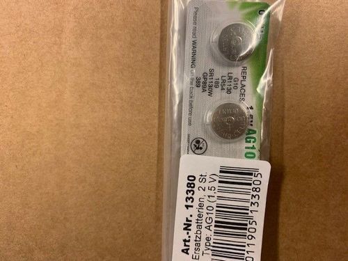 Trixie reservbatteri till ficklampa med Bajspåsehållare, 2-pack