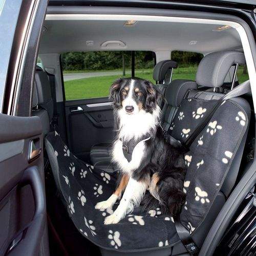 Trixie Sätesskydd till hund Svart & Beige