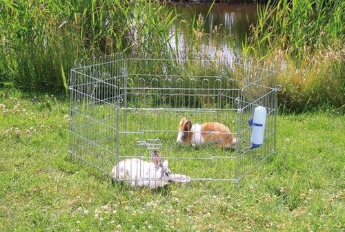 Utehage Trixie Metall 6 sektioner 120x58 cm