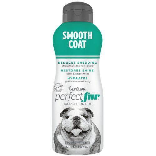 Tropiclean Perfect Fur Schampoo för slät päls - 473 ml