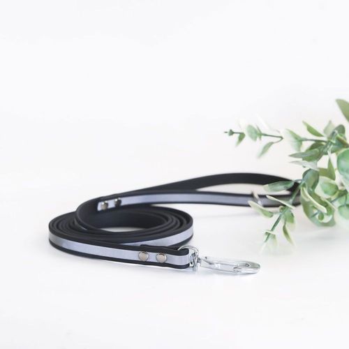 Tyylivoitto Shine Eazy Hundkoppel med Reflex Svart (13mm x 200cm)