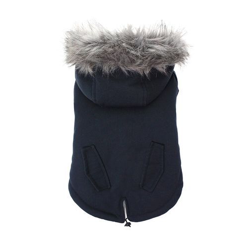 Hundparkas - Mörk marinblå / 40 cm